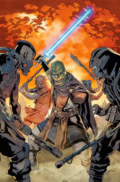 Star Wars High Republic 1 Will Sliney Variant Set Cover A Logo And