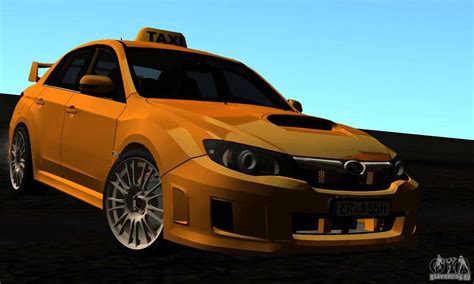 Subaru Impreza Wrx Sti 2011 Taxi For Gta San Andreas