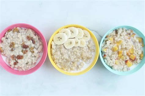 15 Healthy Oatmeal Recipes For Babies Toddlers And Big Kids