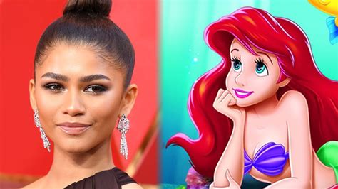 zendaya offered role of ariel in disney s live action little mermaid youtube