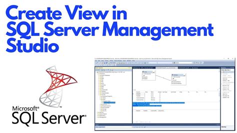 Create View Using Sql Server Management Studio Tutorial Ezettutorial