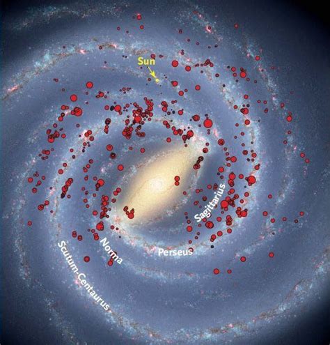 Milky Way Four Arms Milky Way Milky Way Galaxy Spitzer Space Telescope