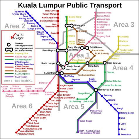 Kuala Lumpur Attractions Map Free Pdf Tourist City Tours Map Kuala Lumpur