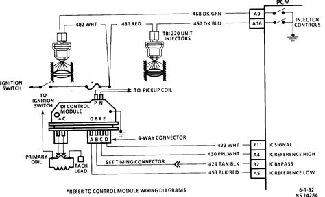 The best advice is not really only look at the diagram, but understand how the components operate when within use. 1993 Tbi Ecm Wiring Diagram C1500