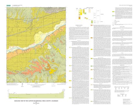 PDF Geologic Map Of The Clifton Quadrangle Mesa County Colorado