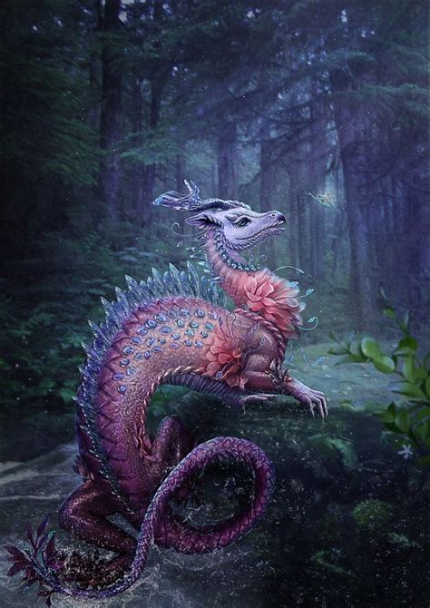 Water Dragon By Vasylina On Deviantart Créatures