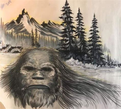 Pin By Kay Gilbert On Squatchn Bigfoot Art Bigfoot Pictures