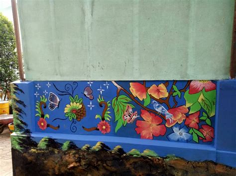 Gambar Mural Dinding Sekolah Mural Blog