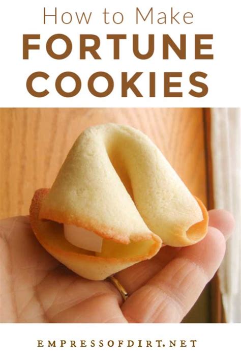 How To Make Fortune Cookies Recipe Empress Of Dirt