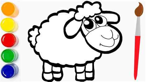 Check spelling or type a new query. Cara Menggambar Dan Mewarnai Domba Lucu - Menggambar Domba ...