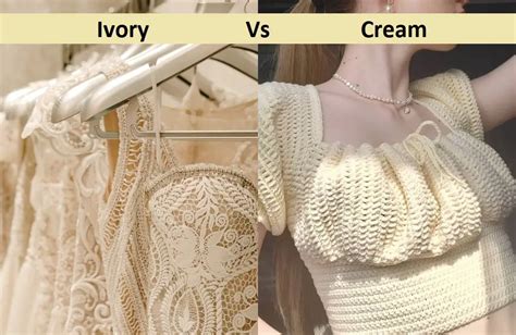 Ivory Vs Cream What Are The Differences Difference Camp