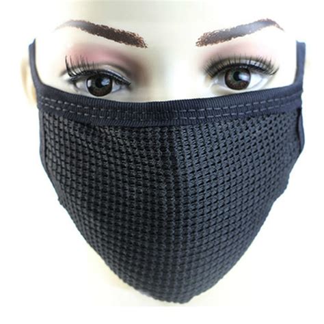 Mask Dust Unisex Black Health Cycling Anti Dust Mouth Face Respirator