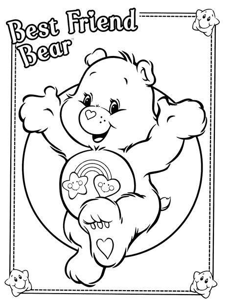 Animals coloring pages are pictures of many different species of animals to color. Care Bears Coloring Pages - GetColoringPages.com