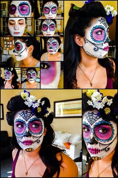 Pin By Tabitha Gonzales On Makeup Dead Makeup Halloween Make Up