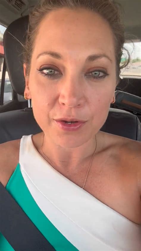 Gma S Ginger Zee Flaunts Her Toned Physique In A Sexy One Shoulder Swimsuit While Taking A Swim