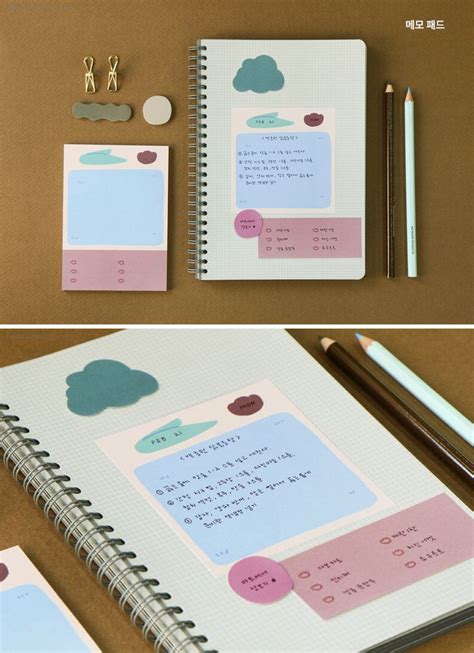 Sticky Notes 8types Weekly Planner Checklist Colorful Etsy