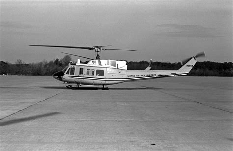 A Left Side View Of An Air Force Uh 1 Iroquois Helicopter From The 1st