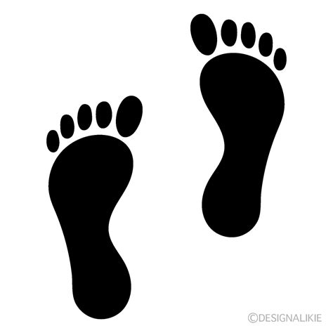 Walking Footprint Clip Art Free Png Image｜illustoon