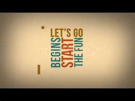 It consists of 15 text animations and each has its own specialness. Text Animation After Effects Template - YouTube