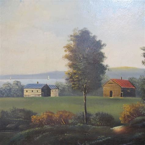 Unknown 19th Century American Landscape Painting At 1stdibs