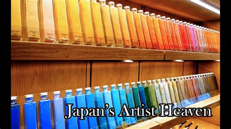Pigment Tokyo Beautiful Japanese Art Supply Store Only In Japan