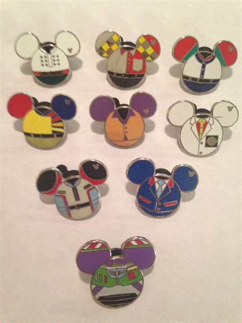 2008 Disney Mickey Head And Ears Italy Pin Rare Disney Patches And Pins