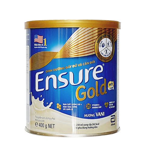 You're reviewing:ensure gold vanilla 400g. Sữa ENSURE GOLD 400g - Chính Hãng Giá Rẻ Nhất Hà Nội