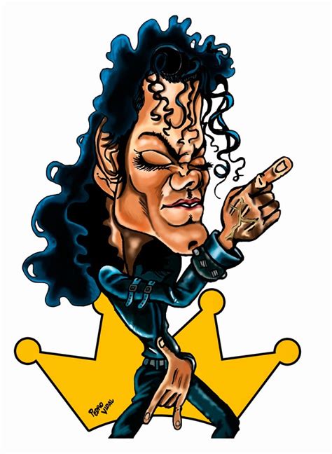 Caricatura De Michael Jackson