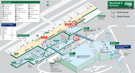 Msp Airport Parking Map