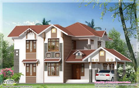 2012 Sqft 3 Bedroom Kerala Style Home Design Home Appliance