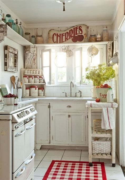 50 Fabulous Shabby Chic Kitchens That Bowl You Over