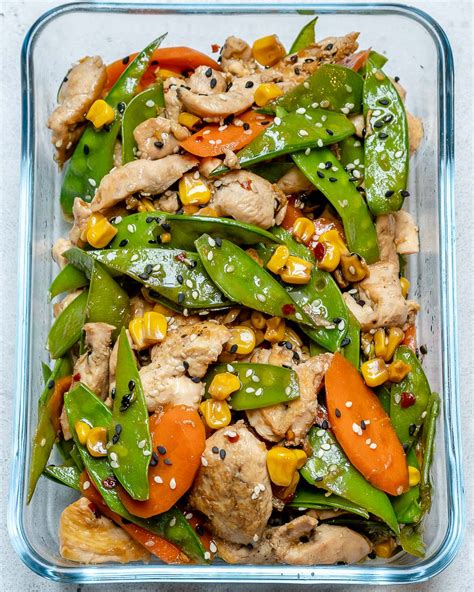 Super Easy Chicken Stir Fry Recipe For Clean Eating Meal Prep Master