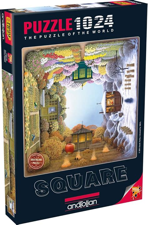 Four Seasons Jigsaw Puzzle Pieces Amazon Co Uk Toys Games