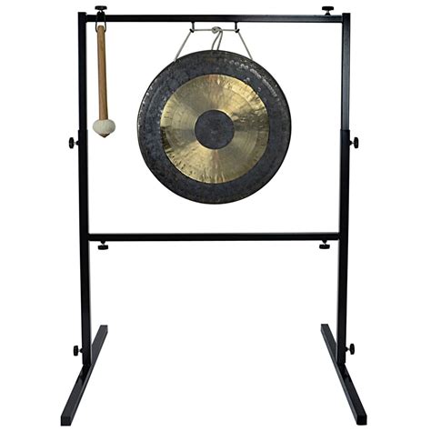 32 Chau Gong On Meinl Wooden Gong Stand With Mallet