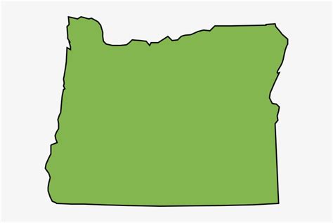 Oregon State Outline Map In Svg Format Hi Oregon State Outline