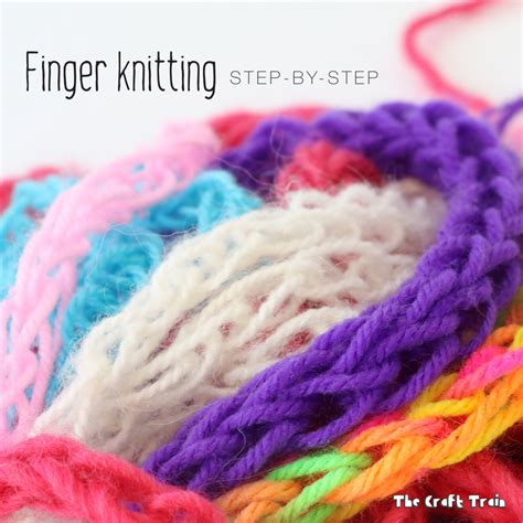 Finger Knitting Easy Instructions