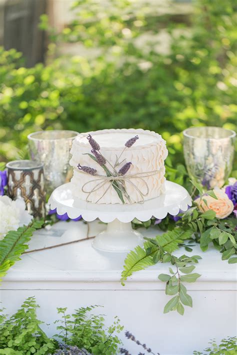 Romantic Lavender Wedding Inspiration Glamour And Grace