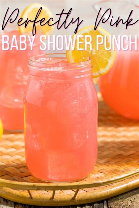 Baby Shower Blue Punch Baby Shower Food For Girl Baby Shower Brunch