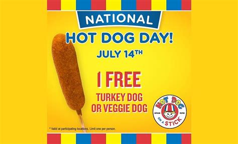 Today Is National Hot Dog Day And You Can Score Free Hot Dogs Dog