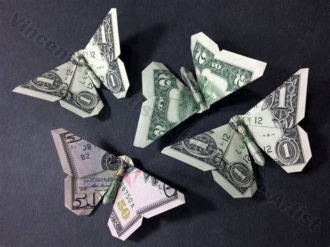 Origami Ideas Step By Step Money Origami Butterfly Instructions