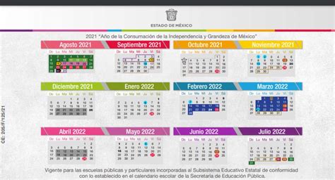 Calendario Escolar 2022 A 2023 Edomex En Pdf Y Datos Desconocidos