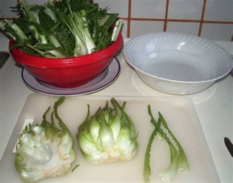 Per prima cosa pulite e lavate la cicoria cimata. Ricette Italiane - Ricette di cucina Italiana