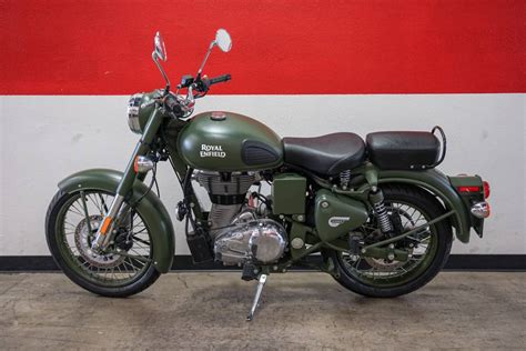 New 2018 Royal Enfield Classic Military Abs Motorcycles In Brea Ca