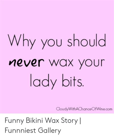 funny bikini wax meme