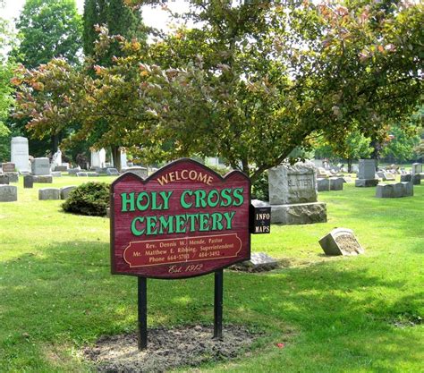 Holy Cross Cemetery In Jamestown New York Find A Grave Cemetery