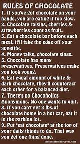 Pictures of Chocolate Quotes