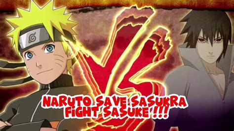 Naruto Vs Sasuke After Five Kage Summit Youtube