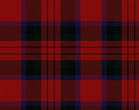Macduff Red Modern Tartan 11oz Cloth Scottish Shop Macleods