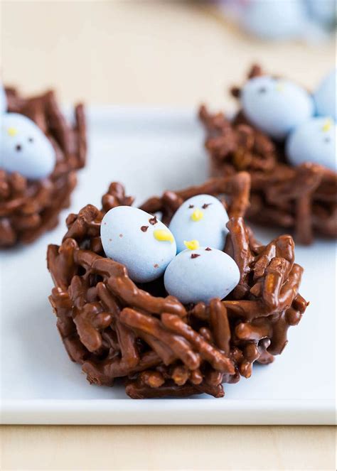 Well, you no longer have to worry about wasting them. Chocolate Egg Nest Treats - I Heart Naptime