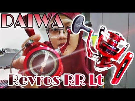 REVIEW REEL DAIWA REVROS RR LT 6000 H YouTube